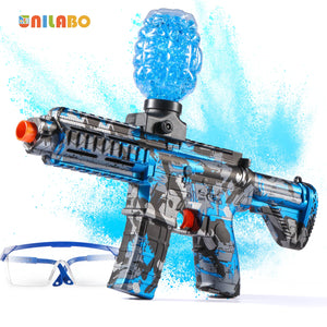 Rifle M416 Elétrico – Brinquedo Lançador de Bolinhas com Acabamento Metálico e Recarregável