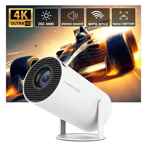 📽️ Projetor Magcubic HY300 Pro – 4K, Android 11, Wi-Fi 6 e Bluetooth 5.0